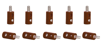 VIE6873 - Fiches de couleur brune - Viessmann