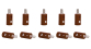 VIE6873 - Fiches de couleur brune - Viessmann