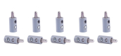 VIE6876 - Fiches de couleur grise - Viessmann