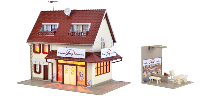 VOLL43633 - Boulangerie avec mobilier et éclairage LED - VOLLMER