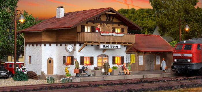 VOLL43526 - Gare de Bad Berg - VOLLMER