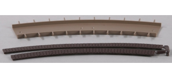 Modélisme ferroviaire : VOLLMER VOLL4043 - Piste rampe incurvée