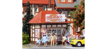 Train électrique : VOLLMER VOLL5593 - Pizza Luigi service et son véhicule