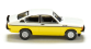 WIKI022902 - Opel Kadett C Coupé GT/E blanc/jaune - Wiking