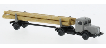 WIK094703 - Camion transport de bois Büssing 8000, 1950 - Wiking