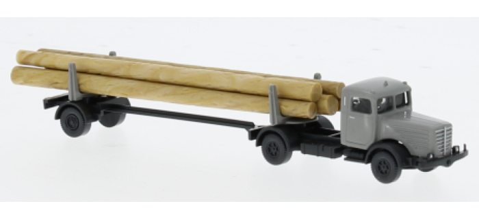 WIK094703 - Camion transport de bois Büssing 8000, 1950 - Wiking