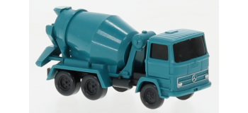 WIK094508 - Camion bétonnière Mercedes, turquoise - Wiking