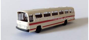 WIK097102 - Autocar Mercedes O 302, beige clair/rouget - Wiking