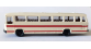 WIK097102 - Autocar Mercedes O 302, beige clair/rouget - Wiking