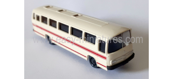 WIK097102 - Autocar Mercedes O 302, beige clair/rouget - Wiking