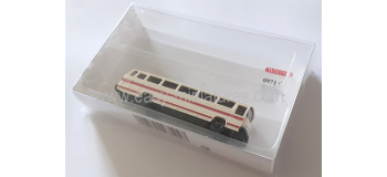 WIK097102 - Autocar Mercedes O 302, beige clair/rouget - Wiking