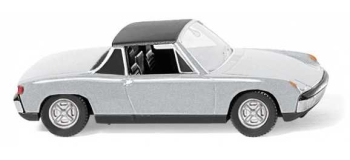 WIKI079202 - Porsche 914 gris métallisé - Wiking