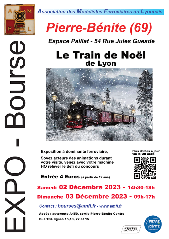 Easy Miniatures AMFL Expo-Bourse 2023 "Le Train de Noël"