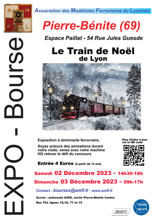 Easy Miniatures AMFL Expo-Bourse 2023 "Le Train de Noël" Easy Miniatures AMFL Expo-Bourse 2023 "Le Train de Noël"